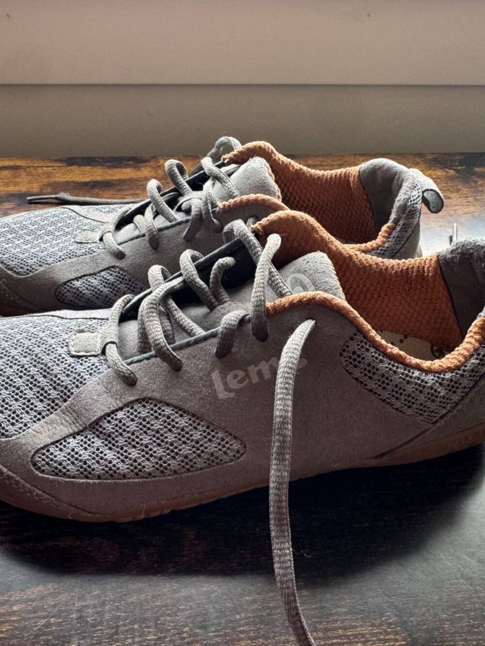 Lems Primal 2 Gray Barefoot Minimalist Running Shoes Unisex US 7M/ 8.5W (EU 40) - Picture 4 of 7